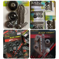 Engine components & seals: triple gears, oil seals, front/mid/rear axle sleeves and other parts.