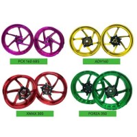 Motorcycle aluminum wheels