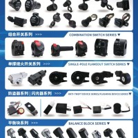 Handlebar Switches, Anti-theft Alarm Series, Flasher Series