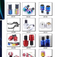 Motorcycle decorative parts, handlebar grips